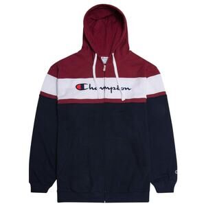 CHAMPION Men's Big & Tall Color Block Hoodie- Size XLT